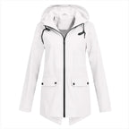 Windbreaker Zipper Hooded Lightweight Outdoor Windproof Jacket Thin Outdoor Jacket Women