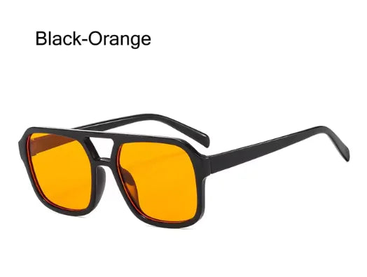 Vintage Rectangle UV400 Sunglasses