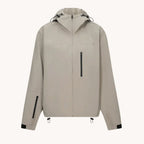 Taupe Windbreaker Jacket