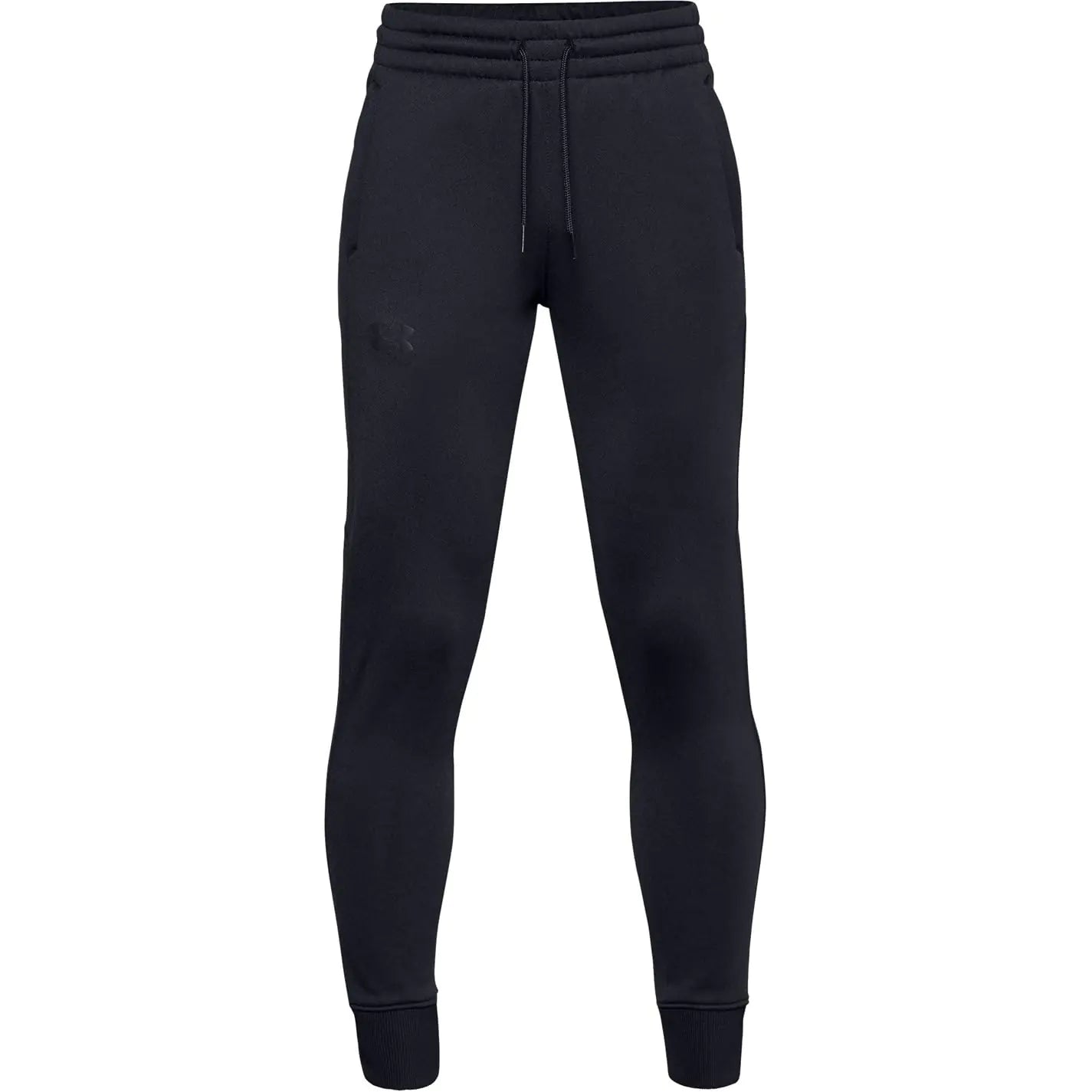 Pantalones deportivos de forro polar Armour para niño de Under Armour, color negro (001)/negro talla pequeña para jóvenes