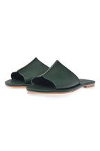 Bilbao Leather Slides