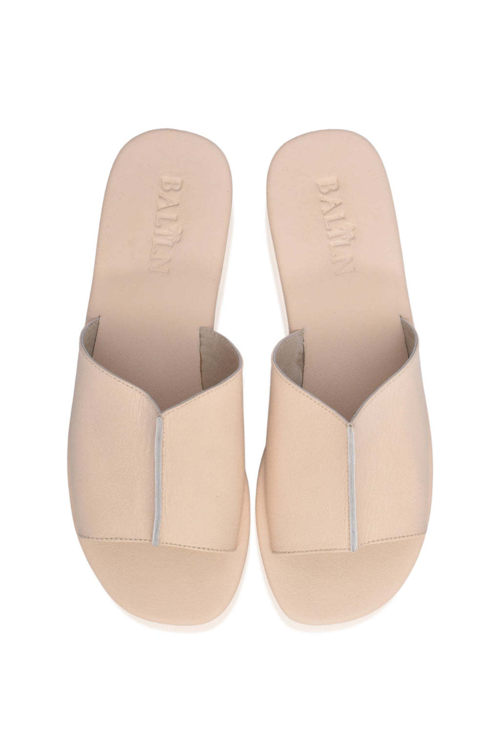 Bilbao Leather Slides