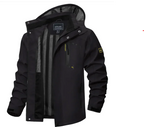 Men’s Windproof Hooded Puffer Jacket – FIT Series