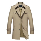Trendy Youth Coat - Handsome Tooling Jacket