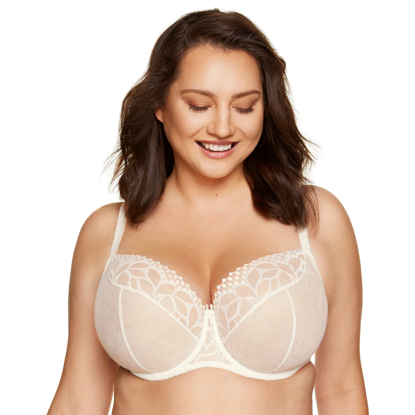 Sheer Mesh Balconette Bra Gorteks Calypso
