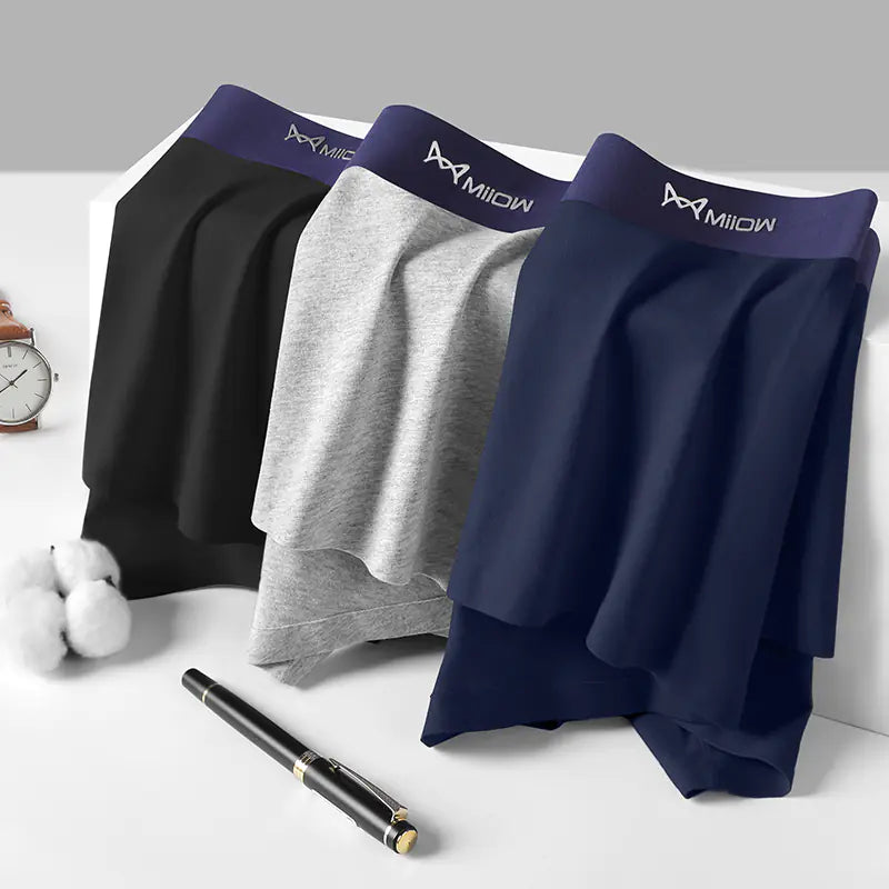 Men's Seamless Graphene Antibacterial Ice Silk Underwear