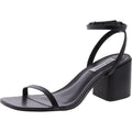 Steve Madden AUDRINA BLACK LEATHER BLACK LEATHER / 11/17