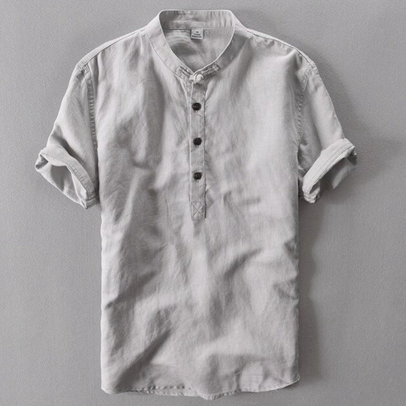 Vintage Shirt Short Sleeve Retro