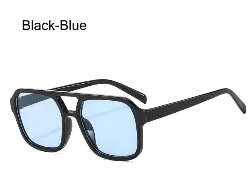 Vintage Rectangle UV400 Sunglasses