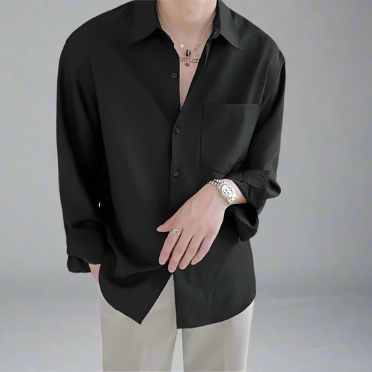 Casual Button Long Sleeve Shirt