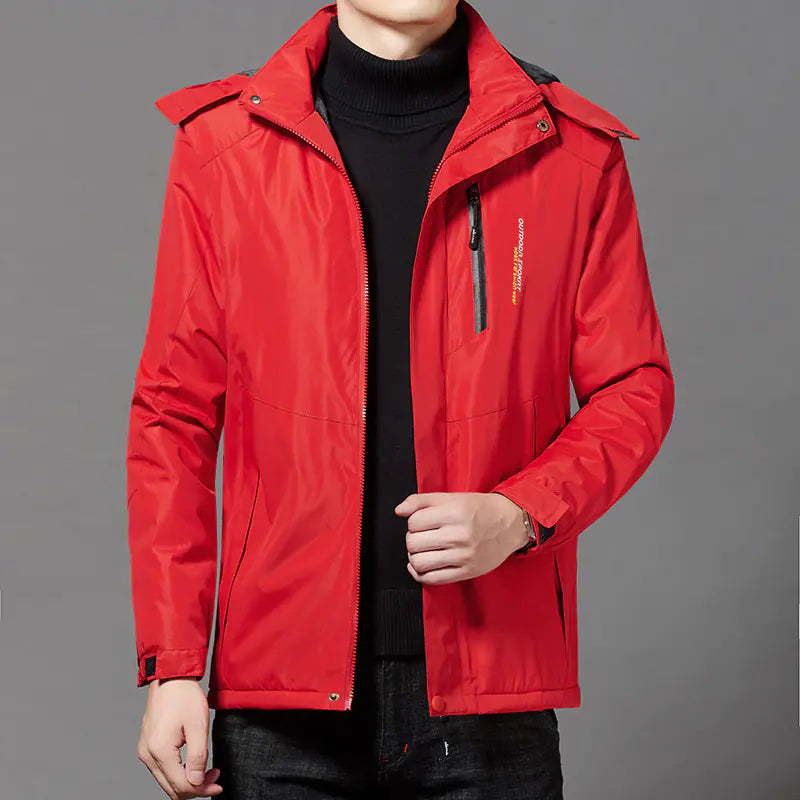 Thickened Windproof and Warm Men's Coat