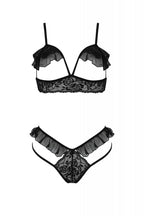 Sexy Open Cup Bra & Sheer Lace String Passion Dolly