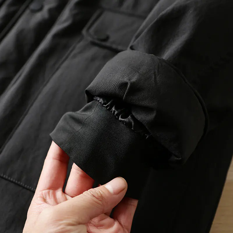 Ambrose Bulky Thick Hooded Padded Coat