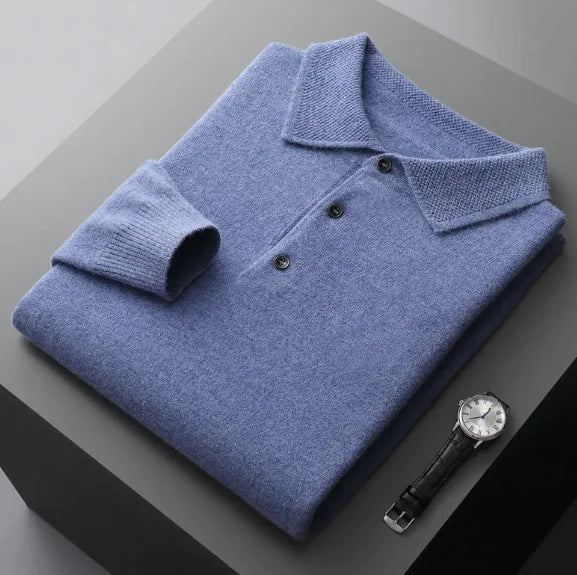 Men's Cashmere Business Pullover