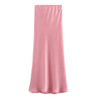Women's Satin Skirt