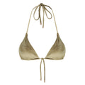 Triangle Bikini Top-Velvet Green