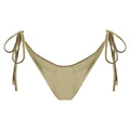 Thin Tie Side Bikini Bottom-Velvet Green
