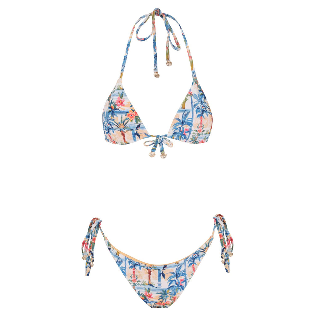 Triangle Bikini Set-Positano Sun