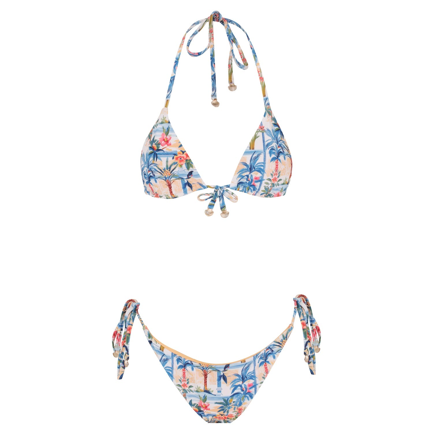 Triangle Bikini Set-Positano Sun