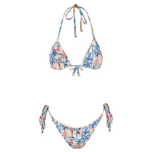 Triangle Bikini Set-Positano Sun