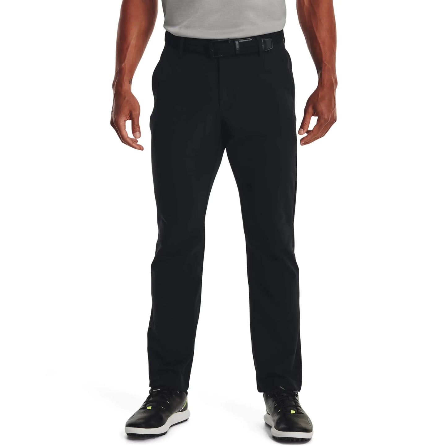 Under Armour Mens Straight Leg Tech Trousers (001) Black/Black/Black 36/30