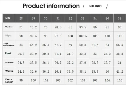 Straight Casual Pants