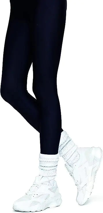 HUE Damen Slouch 3er-Pack, weiche, dicke Scrunch-Socken, Stapelsocken, Einheitsgröße, Schwarz/Schwarz/Schwarz