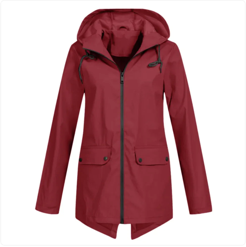 Windbreaker Zipper Hooded Lightweight Outdoor Windproof Jacket Thin Outdoor Jacket Women