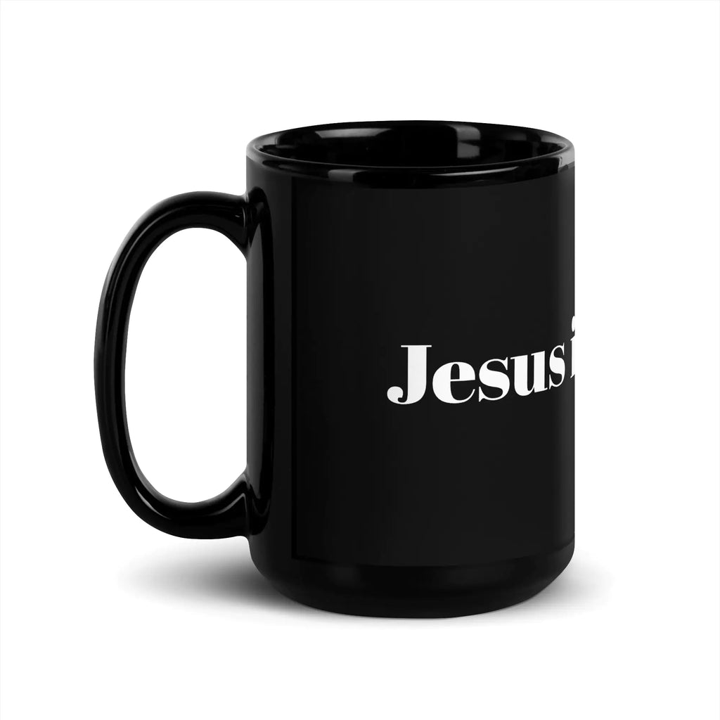Black Glossy Mug