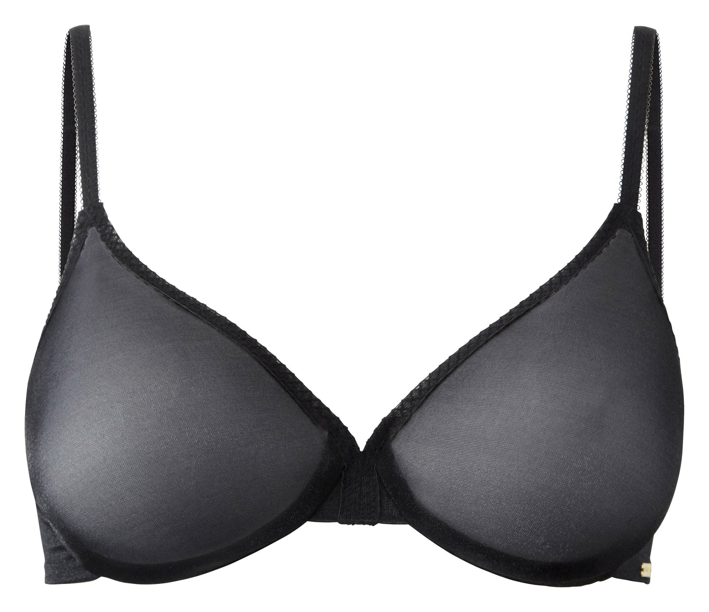 Sheer Molded Bra Gossard Glossies Black