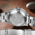 ADDIESDIVE Flieger taucheruhr Herren Automatische Uhr Edelstahlarmband H9
