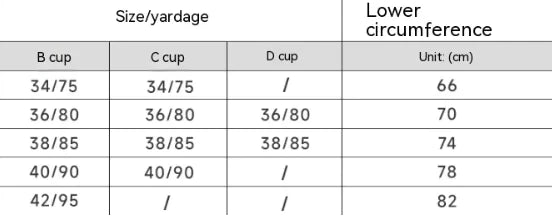 Women's Push-Up Steel Ring Bra