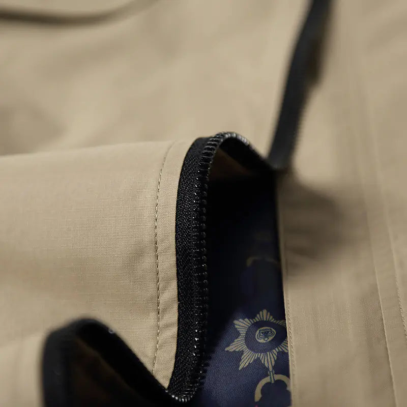 Men's Oversized Thin Casual Trench Coat