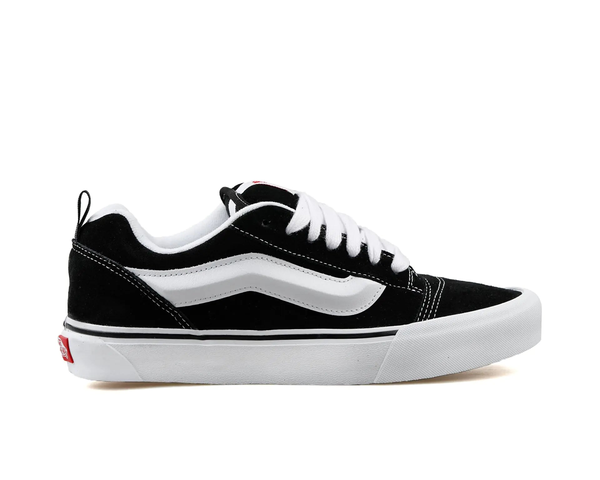 Zapatillas Vans Knu Skool para hombre, talla 10.5, color: negro/blanco auténtico-negro