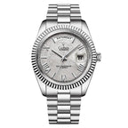 Men's Mechanical Glass Watch