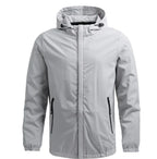 Printed Outdoor Jacket, Windbreaker, Casual Coat