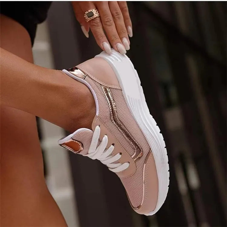 Women's Lace-Up Sports Shoes