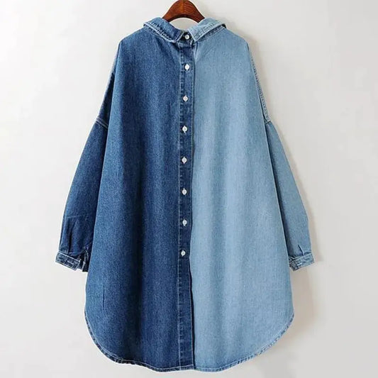 Denim Contrast Shirt