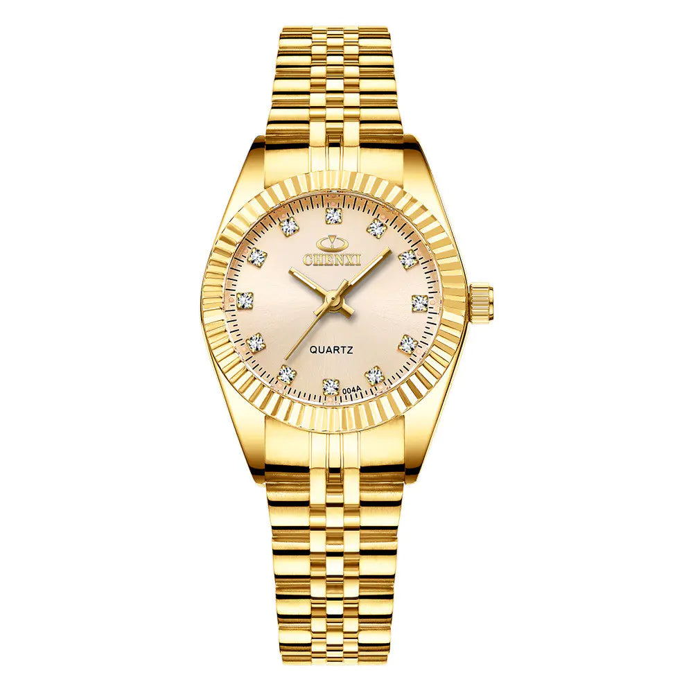 Gold Couple Watches for Women - Model 004A