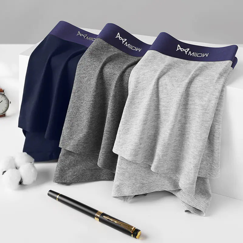 Men's Seamless Graphene Antibacterial Ice Silk Underwear