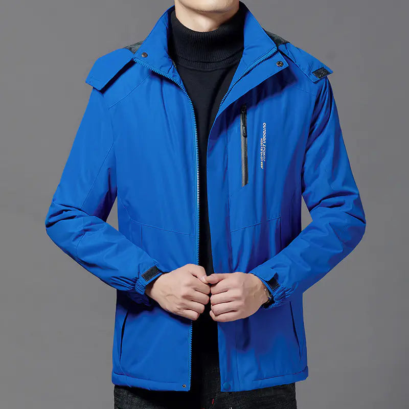 Thickened Windproof and Warm Men's Coat