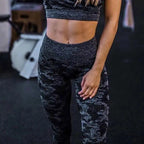 Fitness-Leggings mit hoher Taille