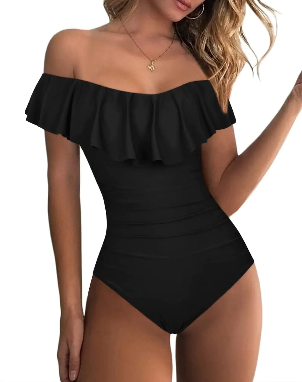 Hilor Elegant One-Piece Swimsuit