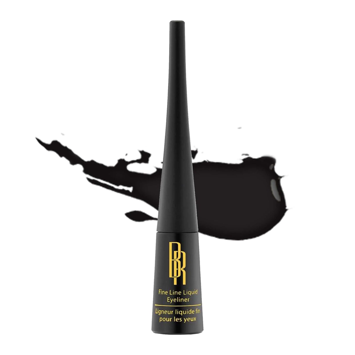 Delineador de ojos líquido Black Radiance Fine Line, 0.12 onzas líquidas