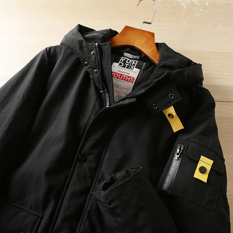 Ambrose Bulky Thick Hooded Padded Coat