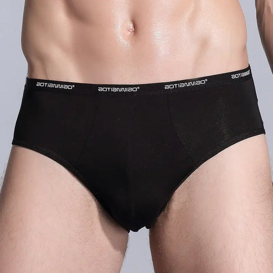 5XL Men's Modal Bamboo Breathable Underwear Briefs