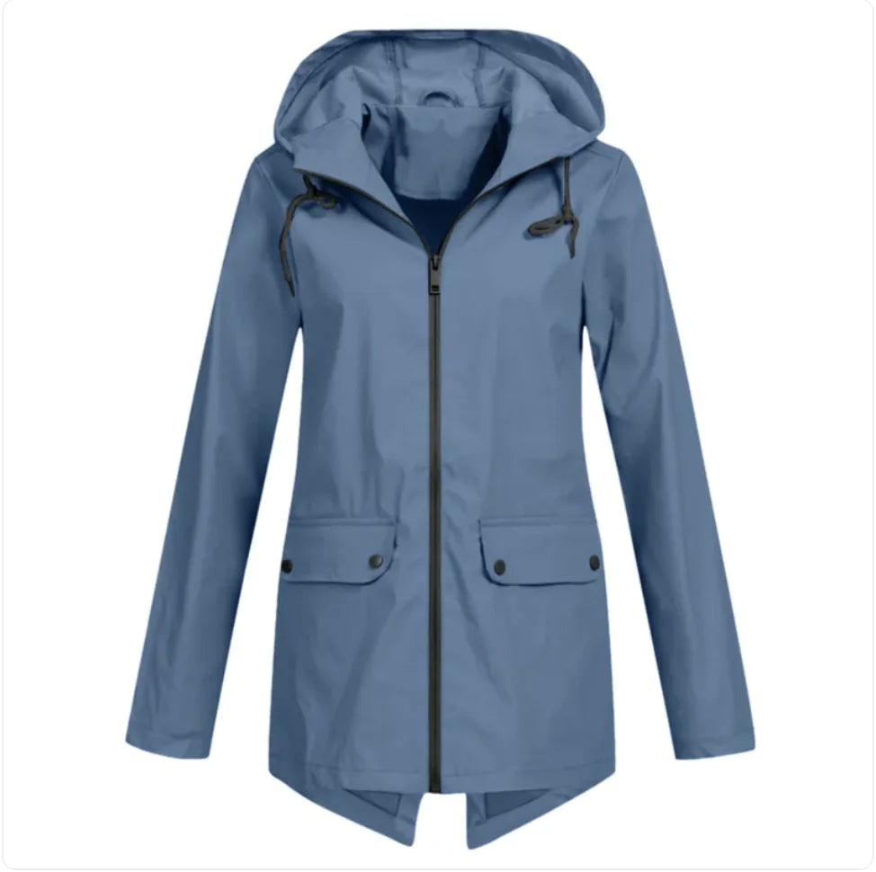 Windbreaker Zipper Hooded Lightweight Outdoor Windproof Jacket Thin Outdoor Jacket Women