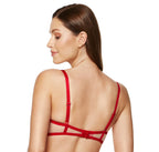 Sheer Mesh Demi Cup Bra Gorteks Mistress