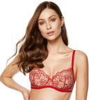 Sheer Mesh Demi Cup Bra Gorteks Mistress