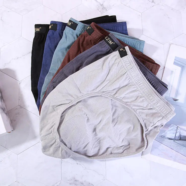 Men's Breathable Cotton Loose Fit Underwear